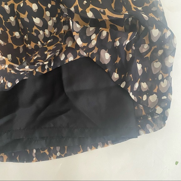 Silk Trina Turk Full Skirt Sz 2 - Picture 4 of 6